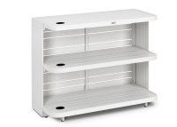 Comptoir de bar modulaire en aluminium 3 couleurs - air par moree