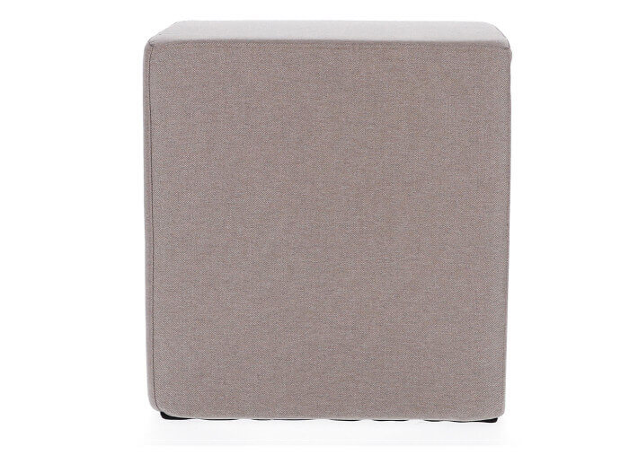 Pouf cubique en polyester 5 couleurs 40x40x42...