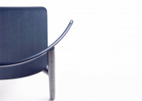 Chaise design en frêne naturel teinte ou laque - bison par livoni
