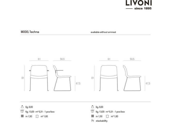Chaise de qualite en metal et tissu ou cuir -...