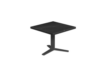 Table basse plateau stratifie et pied tripode Peliccan... 2