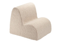 Chaise orignale pour enfant en peluche chair par wigiwama