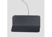 Suspension de bureau en métal noir 8 ou 30 leds - nikko par nexel
