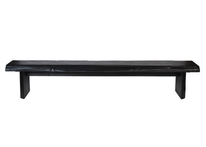 Banc esprit ferme en vieux bois - 2 teintes -...