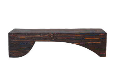 Banc original et tendance en bois de madagascar - trunk...