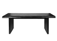 Table a manger esprit ferme en vieux bois - ferme par maison yak
