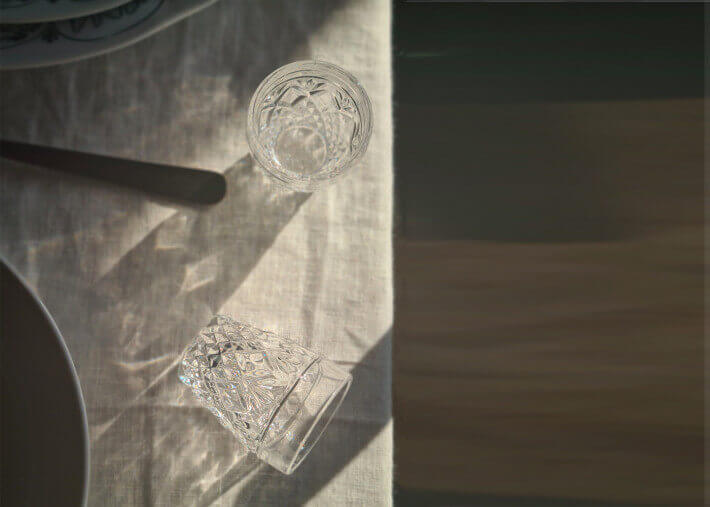 Set de 6 verres à liqueur en cristal - lusen...