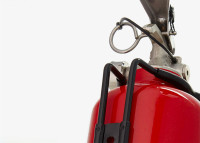 Extincteur design vache qui rit rouge - par fire design