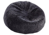 Pouf geant rond en peau de mouton 8 coloris - Natures collection