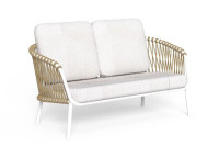 Ensemble de jardin : 1 canape 2 fauteuils 1 table - Abel par Talenti