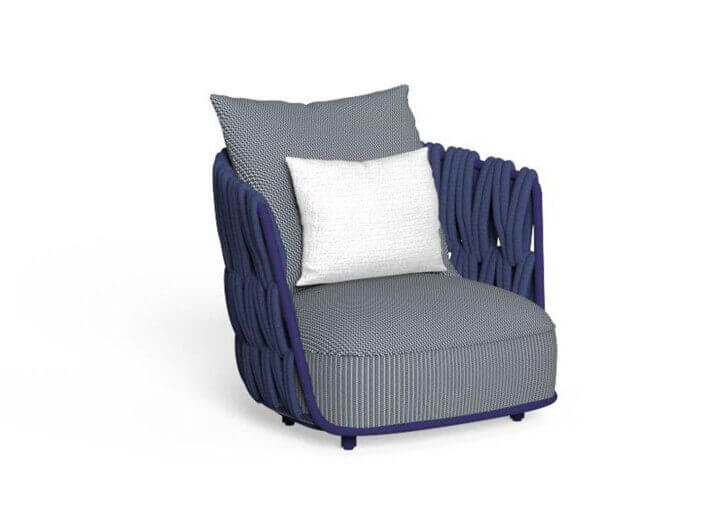 Fauteuil de jardin confortable fixe ou pivotant...