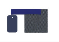 Pouf d'exterieur design beige bleu ou gris - Swipe par Talenti