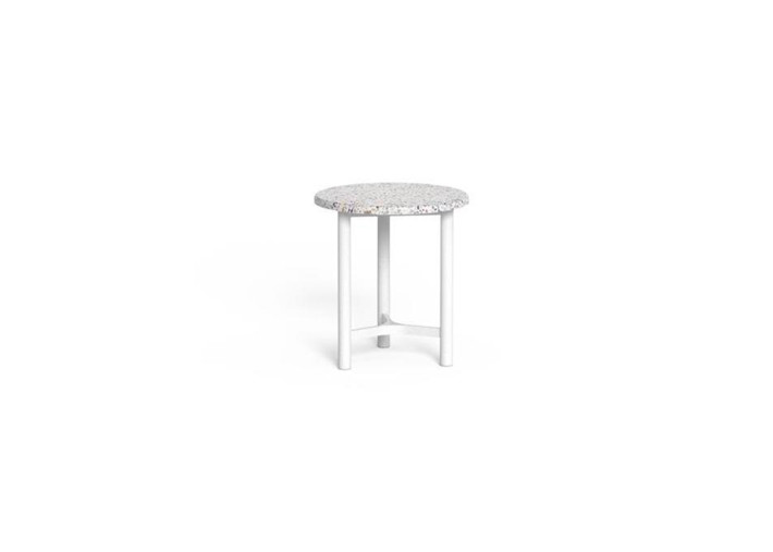 Table basse d'extérieur plateau teck ou...