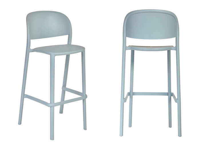 Set de 4 Tabourets de bar extérieur intérieur 9...