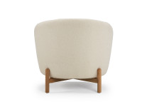 Fauteuil crapaud pieds chêne - 53 coloris - Gran par Scandinavian Upholstery