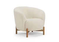 Fauteuil crapaud pieds chêne - 53 coloris - Gran par Scandinavian Upholstery