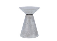 Table d'appoint ou chevet originale en beton cire Block side jankurtz