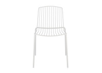Set de 2 chaises de table bleu blanc noir ou jaune - Mori jankurtz