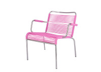 Set de 2 fauteuils lounge polyvinyle - fiam mya spaghetti jankurtz