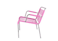 Set de 2 fauteuils lounge polyvinyle - fiam mya spaghetti jankurtz