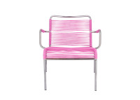 Set de 2 fauteuils lounge polyvinyle - fiam mya spaghetti jankurtz