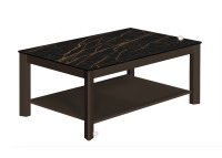 Table basse double plateau céramique 14 coloris Multiplus mini Cancio