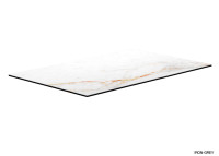 Table basse double plateau céramique 14 coloris Multiplus mini Cancio