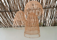 Abat-jour pour lampe suspendue en rotin - Amalfi par Bazar Bizar