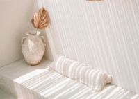 Housse de coussin en coton crème 35*100 - Oh My Gee par Bazar Bizar