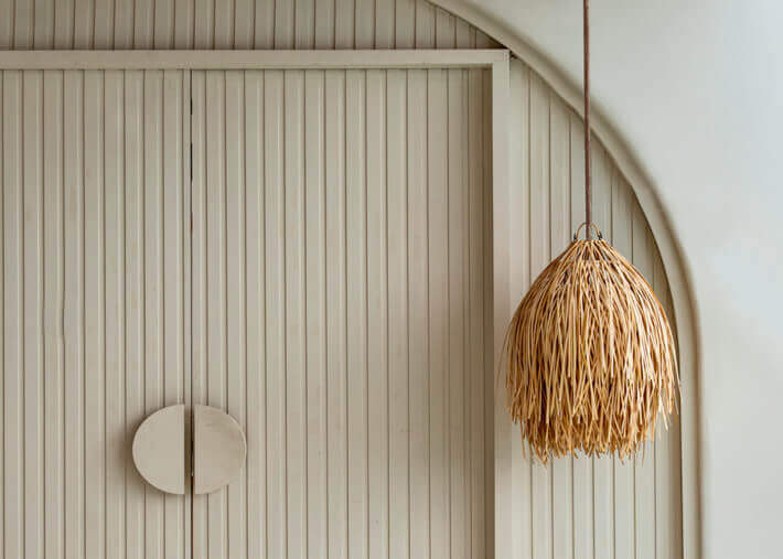 Abat-jour tendance au design bohème - Shaggy...