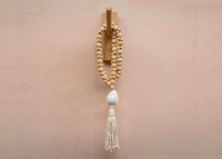 Patère murale originale en bois de teck naturel - Hook - Bazar Bizar