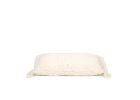 Housse de coussin crème avec franges 30*50 - Oh My Gee - Bazar Bizar