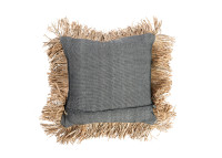 Housse de coussin noir-naturel 40x40 - bonita par bazar bizar
