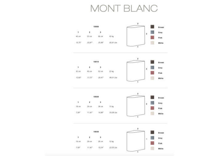 Pot pour plantes 4 coloris 4 tailles - Mont...