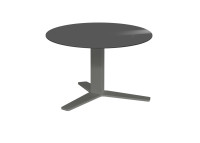 Table basse en verre 4 coloris ronde carree Peliccan mini par Cancio