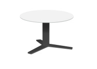 Table basse en verre 4 coloris ronde carree Peliccan mini par Cancio