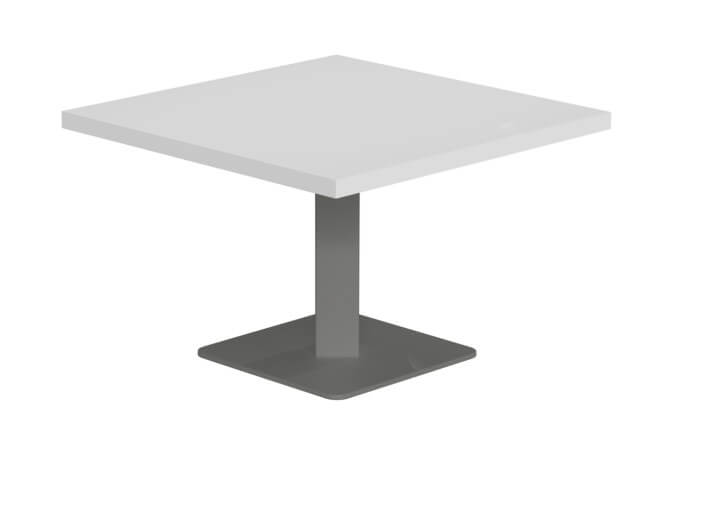 Table basse avec plateau stratifie 6 couleurs -...