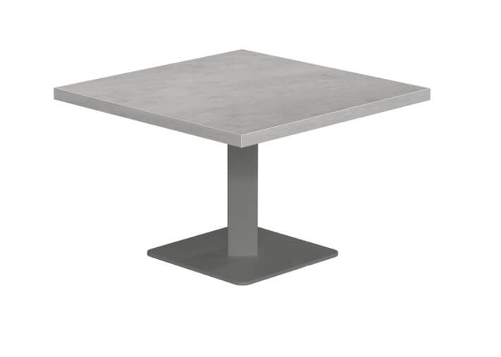 Table basse avec plateau stratifie 6 couleurs -...