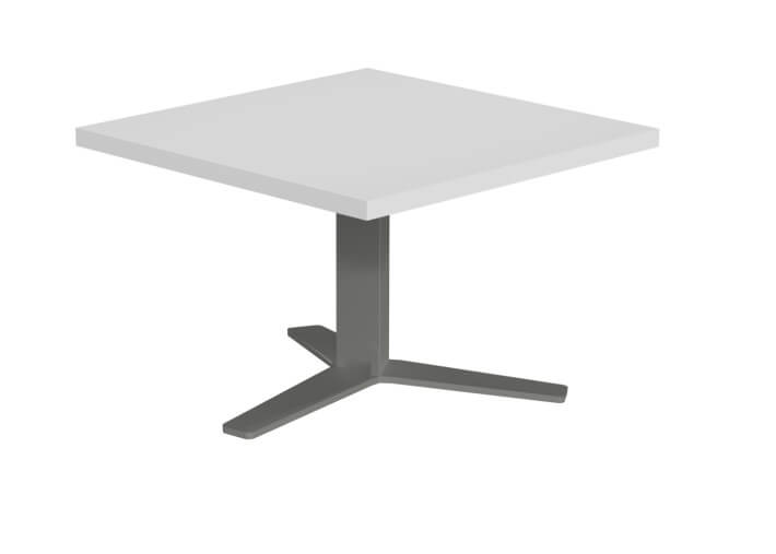 Table basse plateau stratifie et pied tripode...
