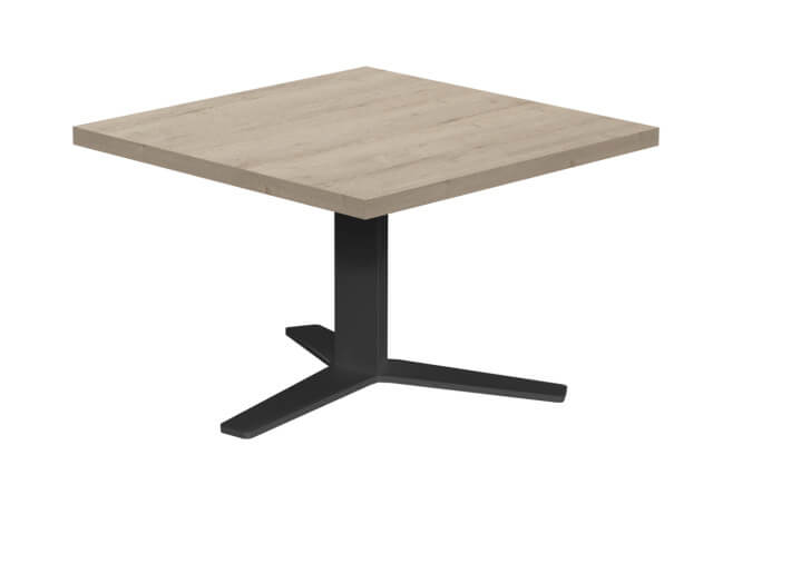 Table basse plateau stratifie et pied tripode...