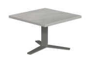 Table basse plateau stratifie et pied tripode Peliccan mini par Cancio
