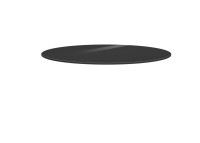 Table basse en verre 4 coloris ronde carree Peliccan mini par Cancio
