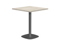 Mange-debout plateau en stratifie cpl et pied metal - circus cancio