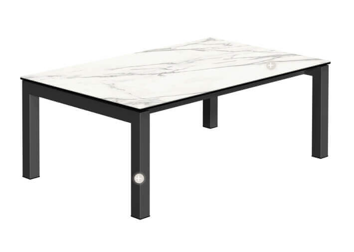 Table basse ceramique 14 coloris rectangle ou...