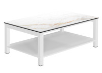 Table basse ceramique 14 coloris rectangle ou carree Kyoto mini Cancio