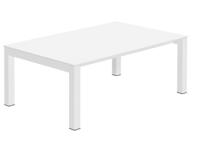 Table basse rectangle ou carree en verre 4...