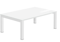 Table basse rectangle ou carree en verre 4 couleurs Kyoto mini Cancio