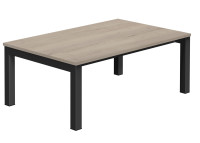 Table basse en stratifie et acier 6 tailles Kyoto mini Cancio