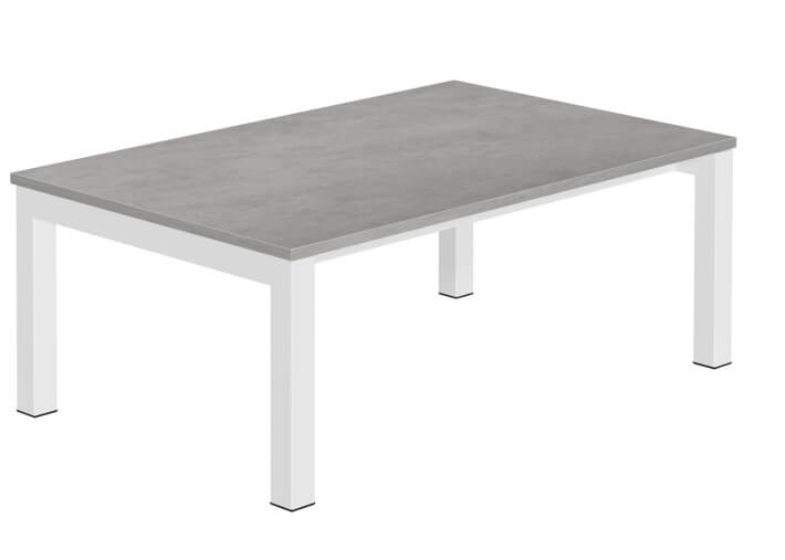 Table basse en stratifie et acier 6 tailles...