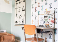 Papier-peint motifs voitures de course - Race car par studio ditte